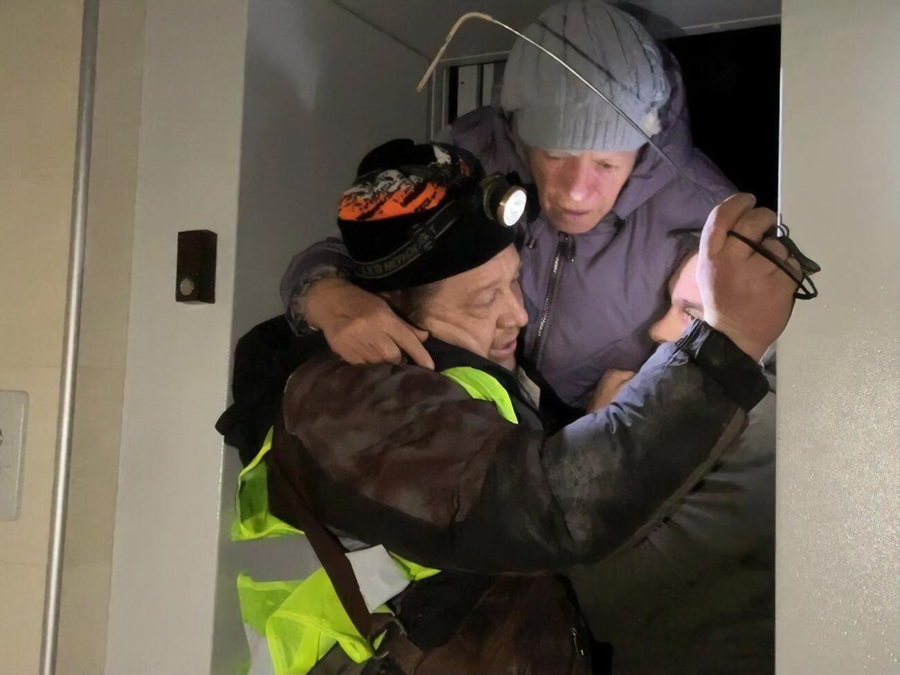Многие из спасенных &ndash; пожилые жители многоэтажек