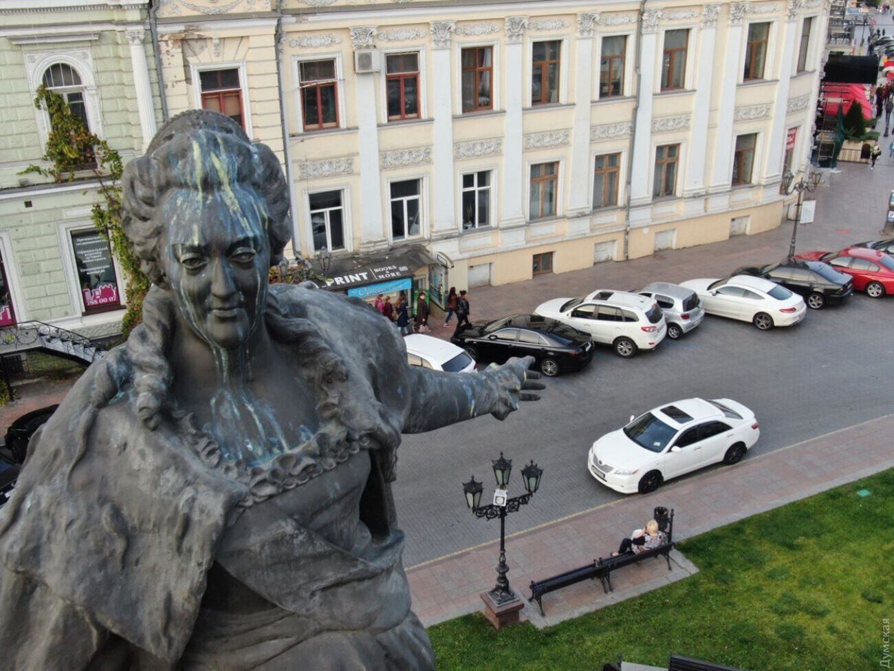 Члены исполкома согласовали демонтаж памятника Екатерине ІІ