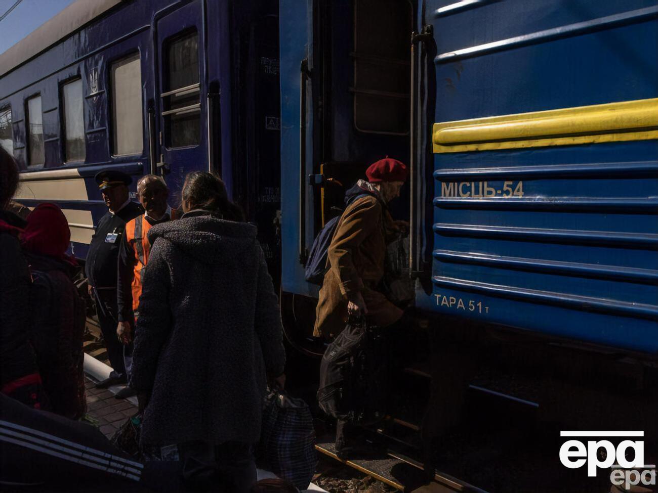 Херсонцы воспользовались бесплатной эвакуацией
