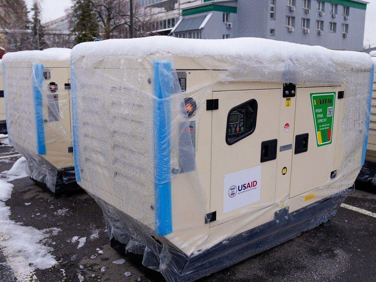 США передали Государственной службе специальной связи и защиты информации Украины 50 электрогенераторов, отметили в американском посольстве