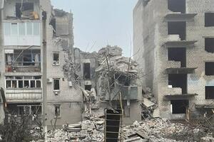 Разрушен дом с первого по пятый этажи