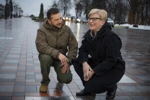 Зеленський подякував Литві й особисто Шимоніте за підтримку України