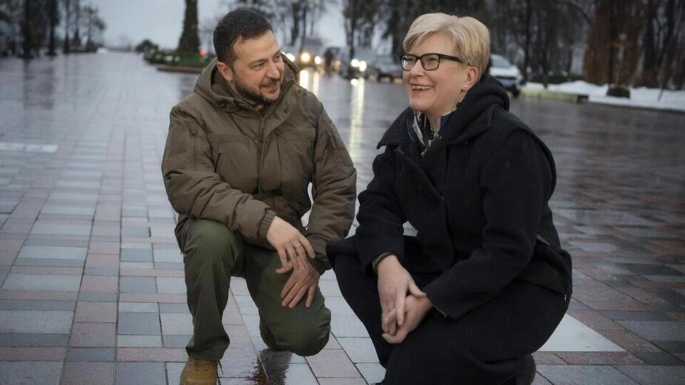 Зеленский поблагодарил Литву и лично Шимоните за поддержку Украины