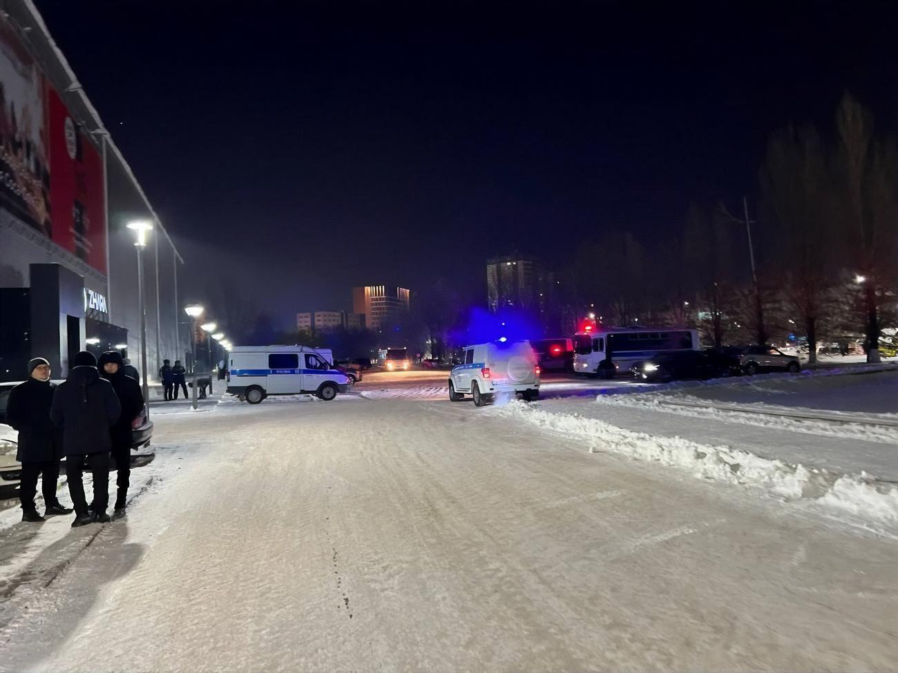 Увечері на місці затримання людей чергувала поліція