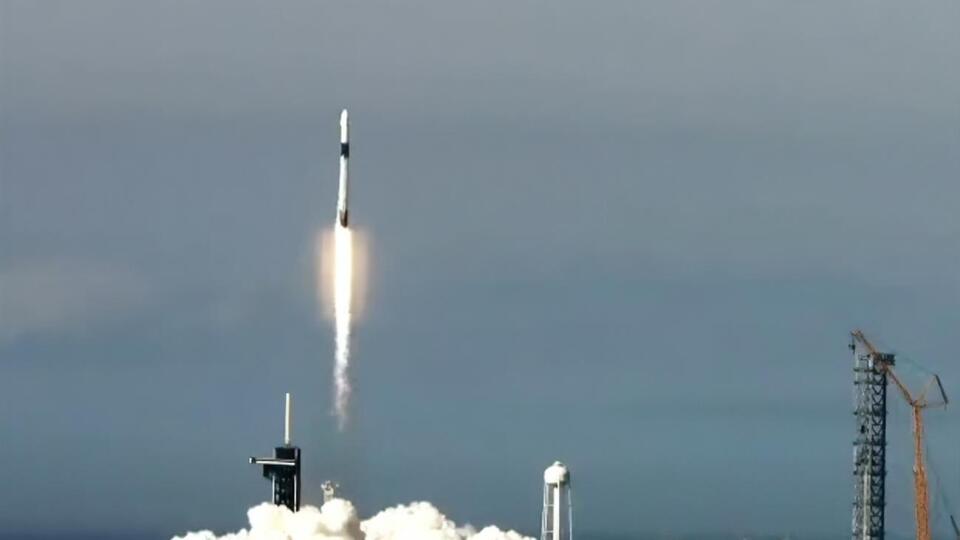 Украинские школьники наблюдали за запуском ракеты с их проектами на мысе Канаверал