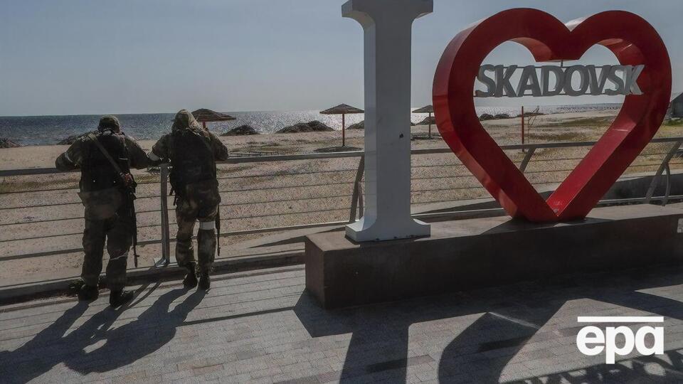 В большинстве случаев в свободное жилье в Скадовске заселились военные Российской Федерации