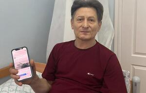 Волинець повідомив 24 листопада, що йому зробили операцію й він перебуває в лікарні в Києві