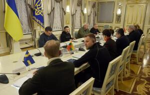 Зеленский встретился с министрами из стран Балтии и Северной Европы