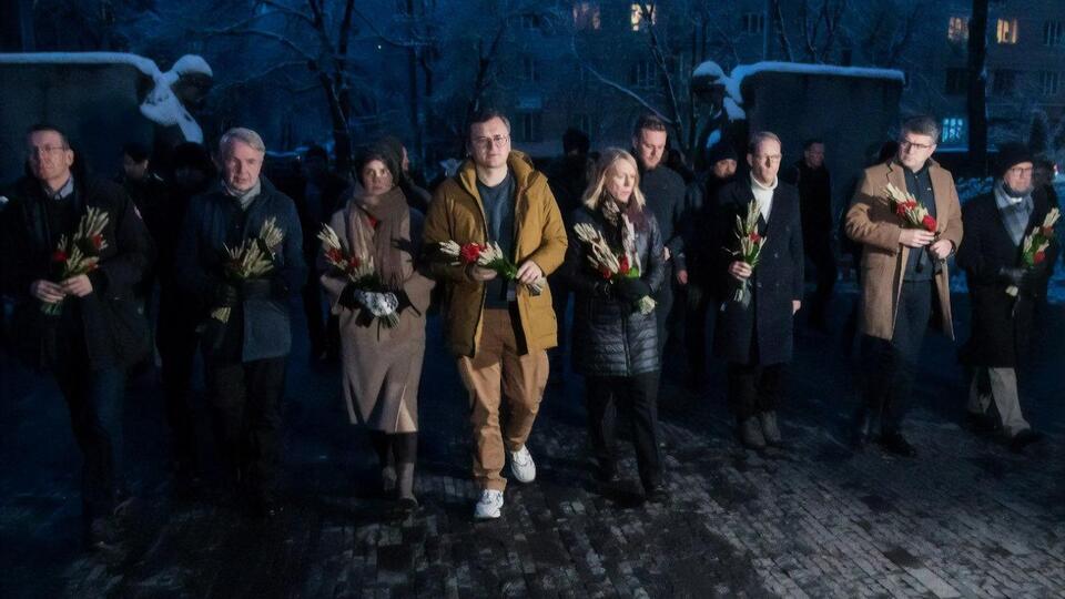 28 ноября Украину посетили главы МИД семи стран