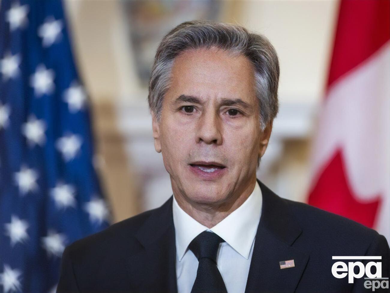 Заявление сделает госсекретарь Блинкен