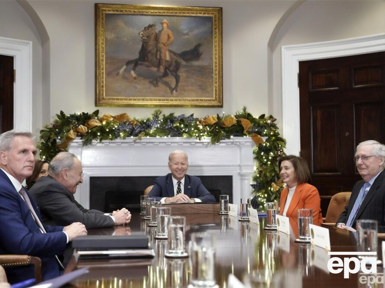 В Белом доме состоялась первая встреча Байдена с лидерами Конгресса после промежуточных выборов