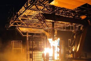 Після обстрілу в Дніпропетровскій області виникла пожежа