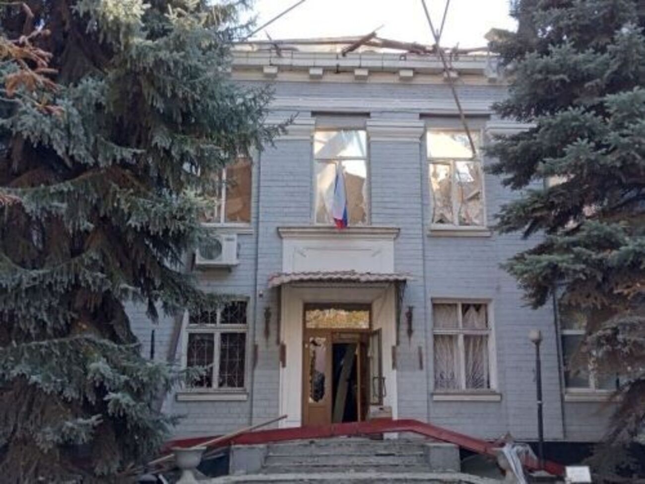 В Голой Пристани оккупанты лишились здания, где размещалась их "администрация"