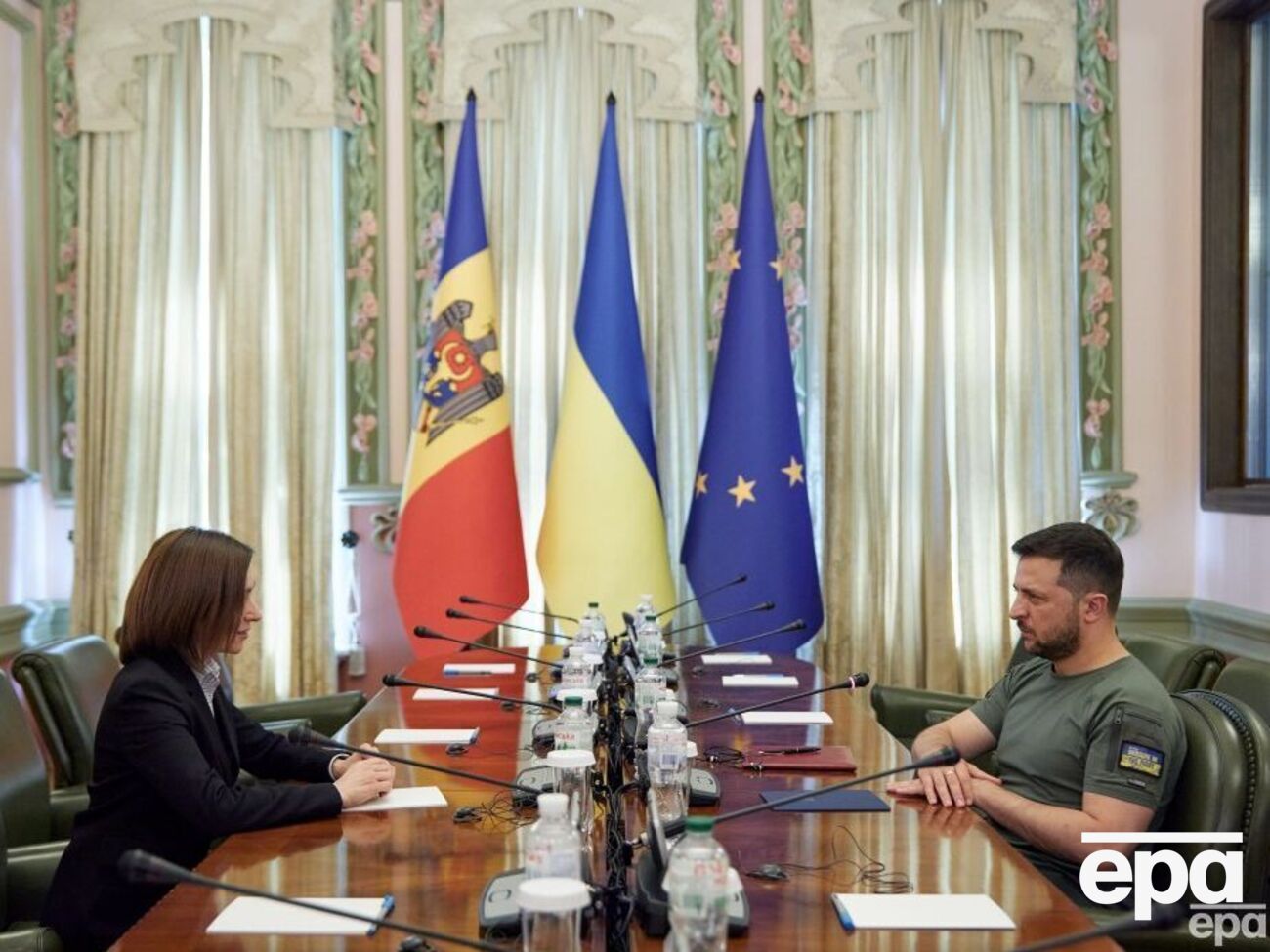 Санду і Зеленський провели телефонну розмову 3 листопада