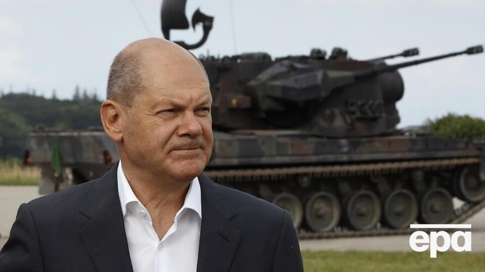 Шольц не назвал количество дополнительных зениток Gepard, которые Украина получит от Германии