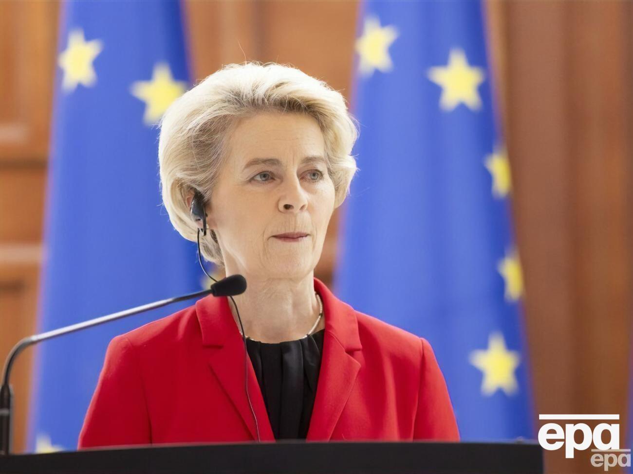 Фон дер Ляєн назвала суму збитків, завданих Україні війною