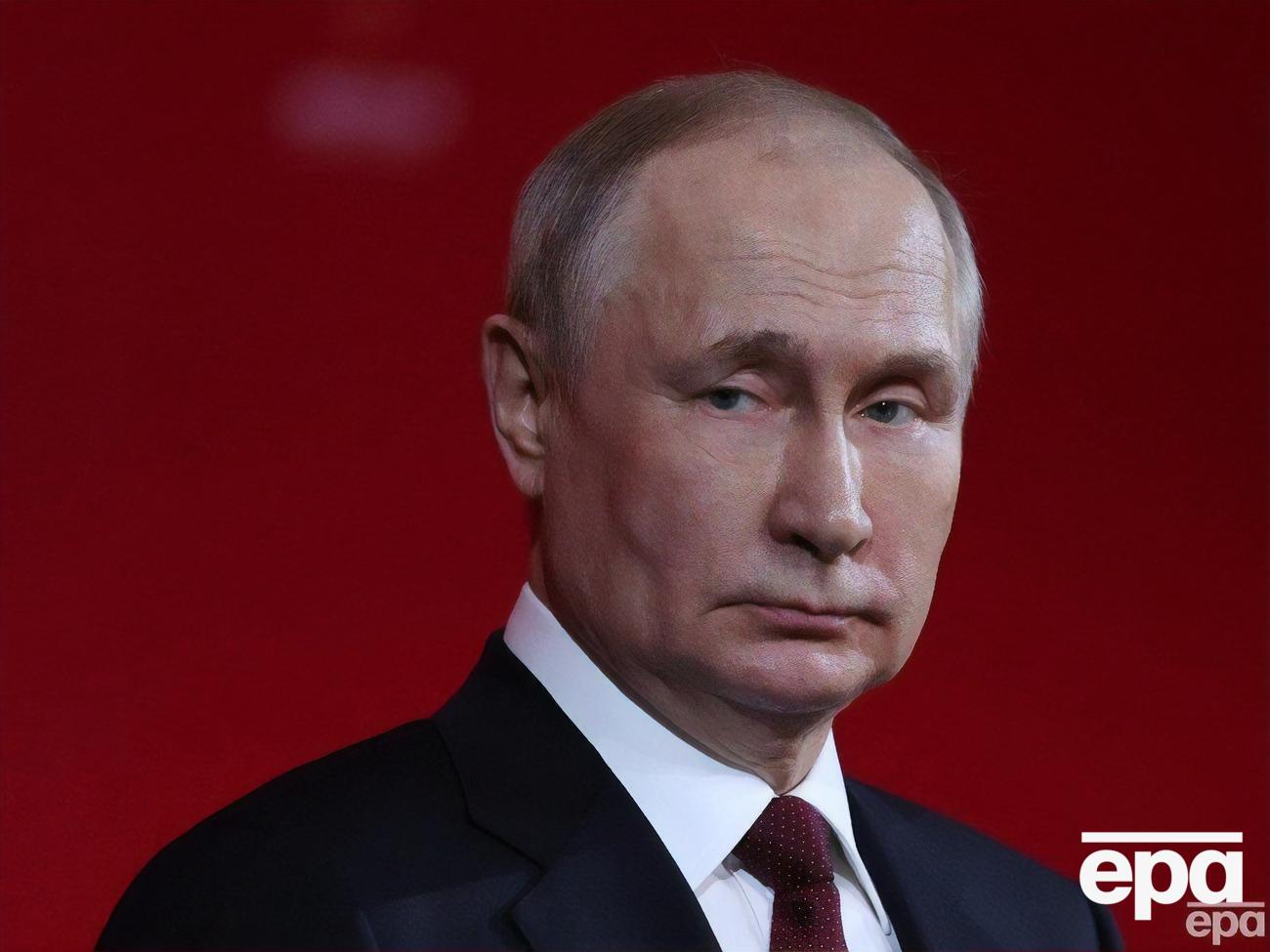 Путін (на фото) називає війну в Україні "спеціальною воєнною операцією", зазначив Зеленський
