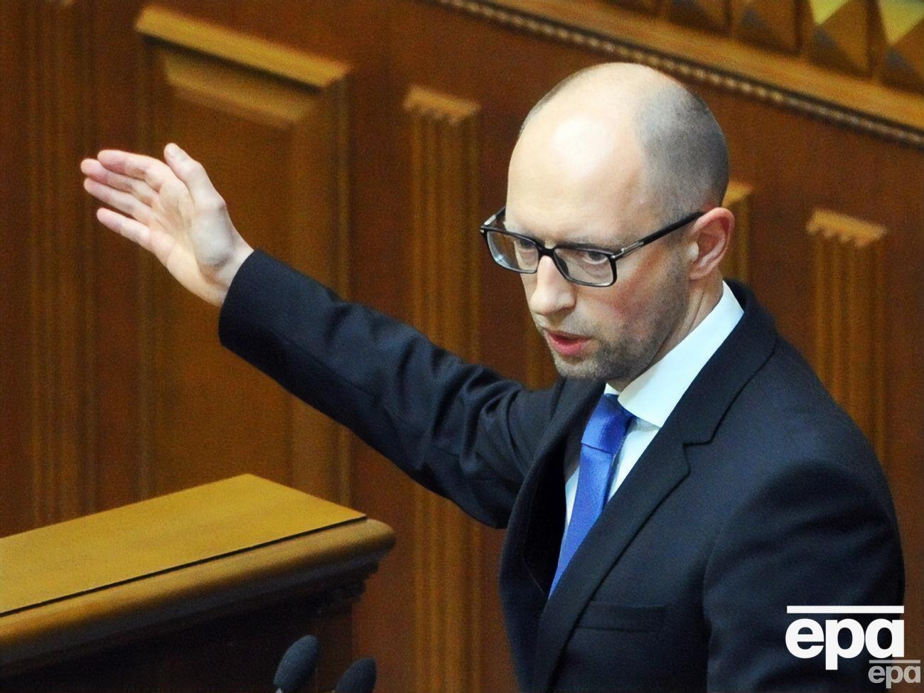 Яценюк: Було б коректно сказати про помилковість загалом західної політики щодо Росії. Звісно, Німеччина була драйвером цієї політики
