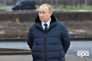 Зеленський: Вважаю, що Путін (на фото) не зовсім контролює всі процеси, які відбуваються у нього в армії