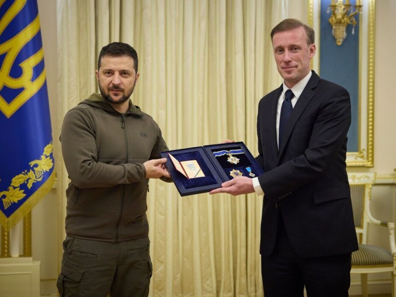Зеленський вручив Саллівану орден князя Ярослава Мудрого ІІ ступеня