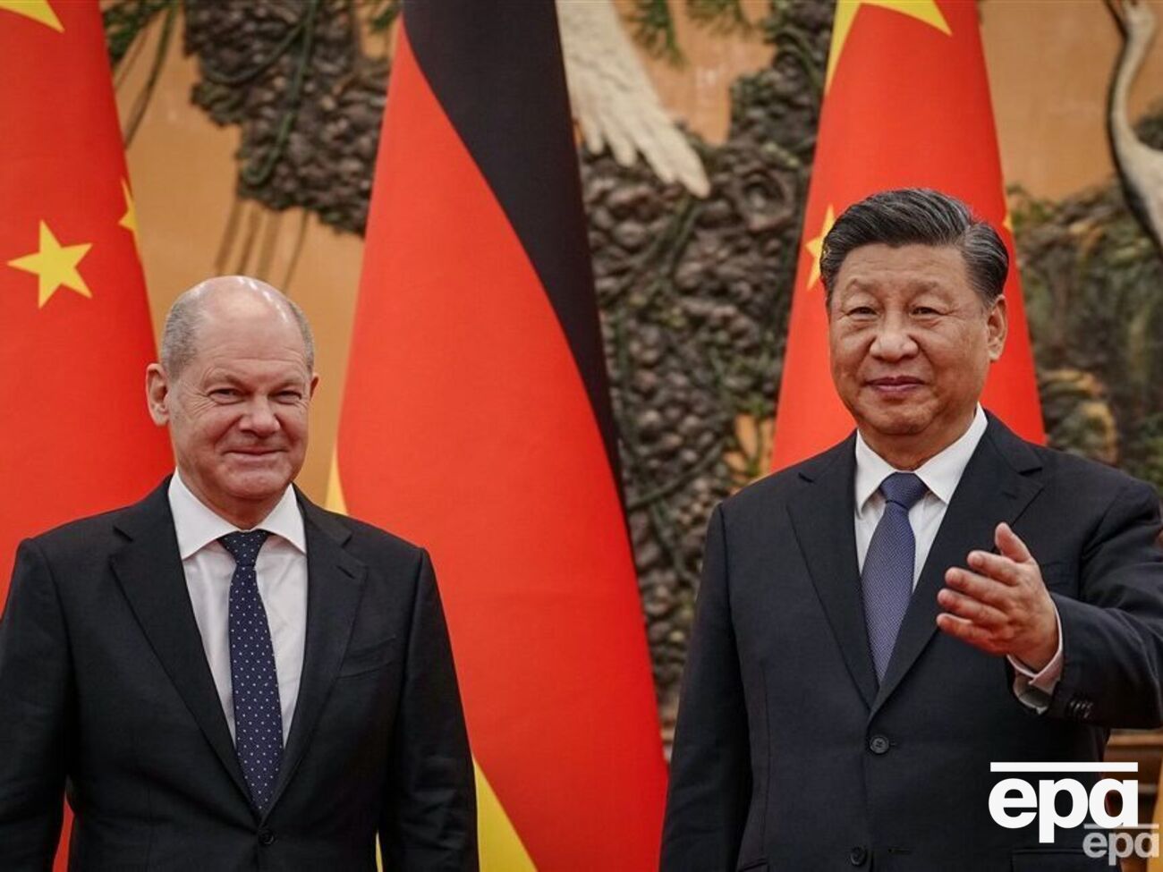 Шольц провел встречу с лидером КНР Си Цзиньпином