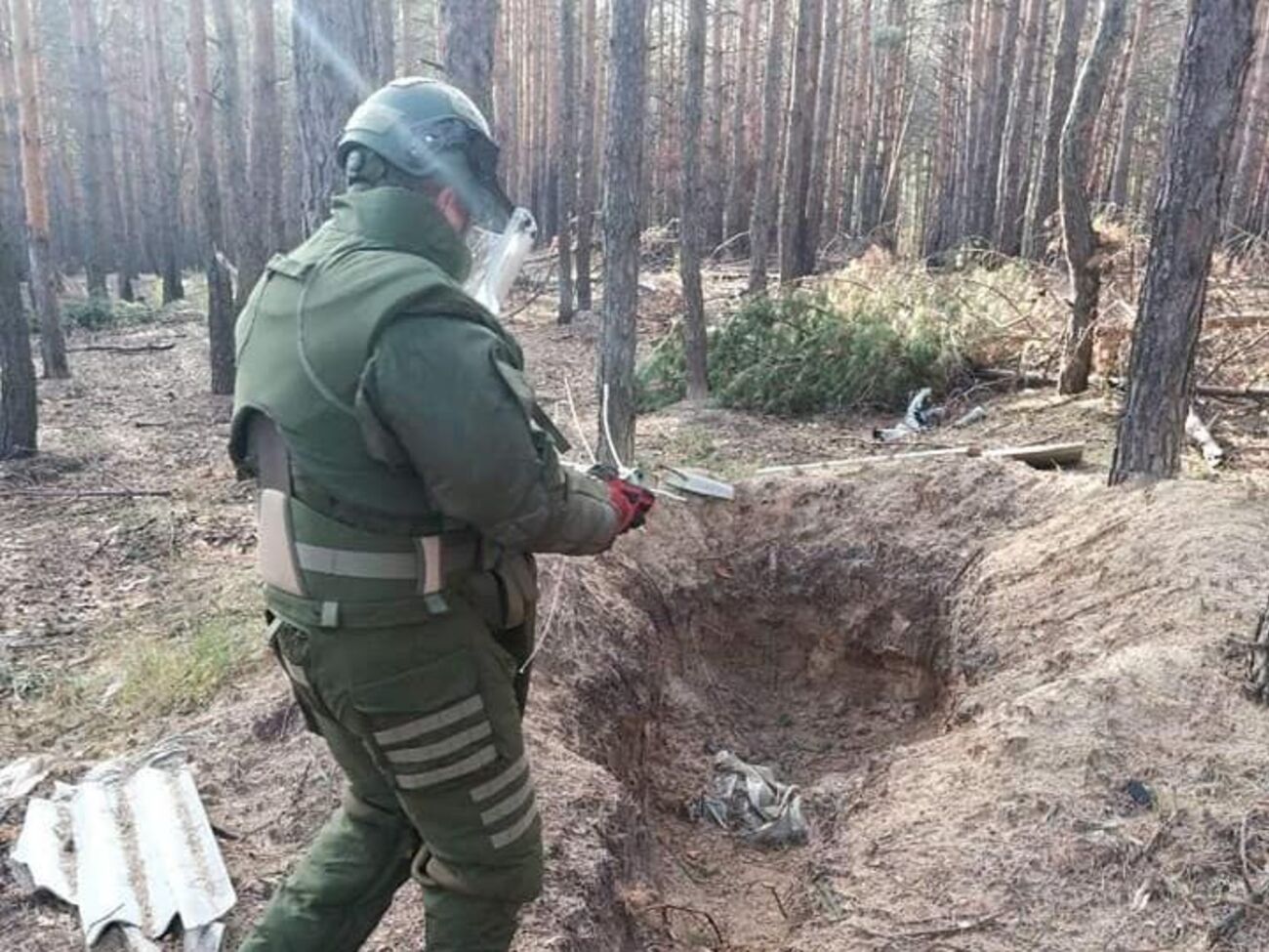 Приблизно третина території України потребуватиме розмінування, заявили в Рахунковій палаті