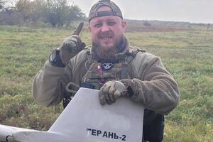 Військовослужбовці вивели БПЛА з ладу стрілецькою зброєю, після чого він здетонував у повітрі