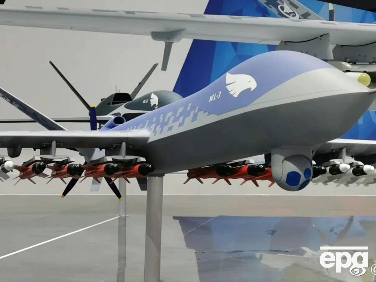 Дрон уперше продемонстрували китайським і закордонним ЗМІ 6 листопада