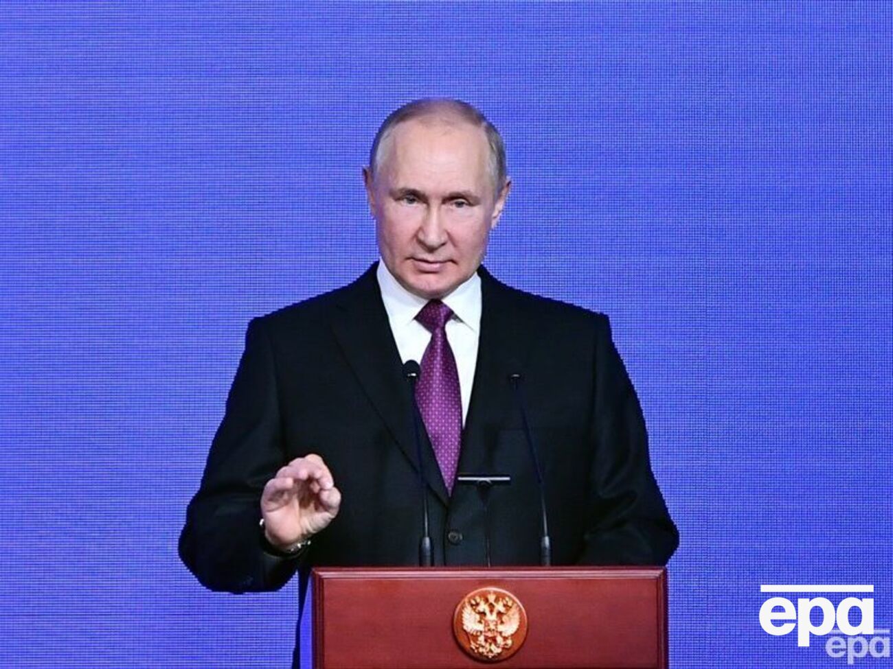 Около 50 тыс. мобилизованных оккупантов уже на передовой в Украине, заявил Путин