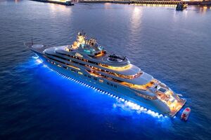 Картины были частью обстановки конфискованной яхты Усманова Dilbar