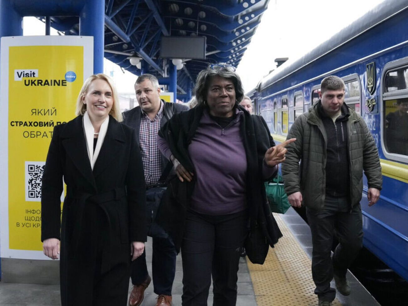 Линда Томас-Гринфилд приехала в Киев