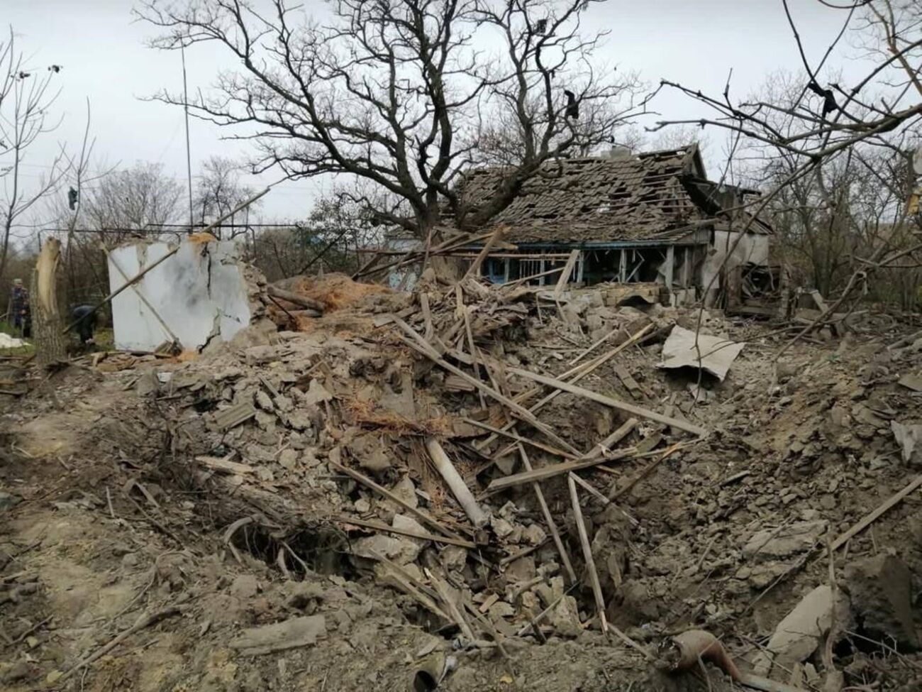 Противник атакував село Нововоскресенське