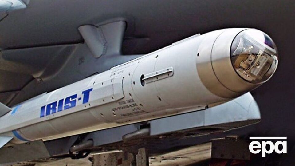 Україна отримала від ФРН ракети IRIS-T