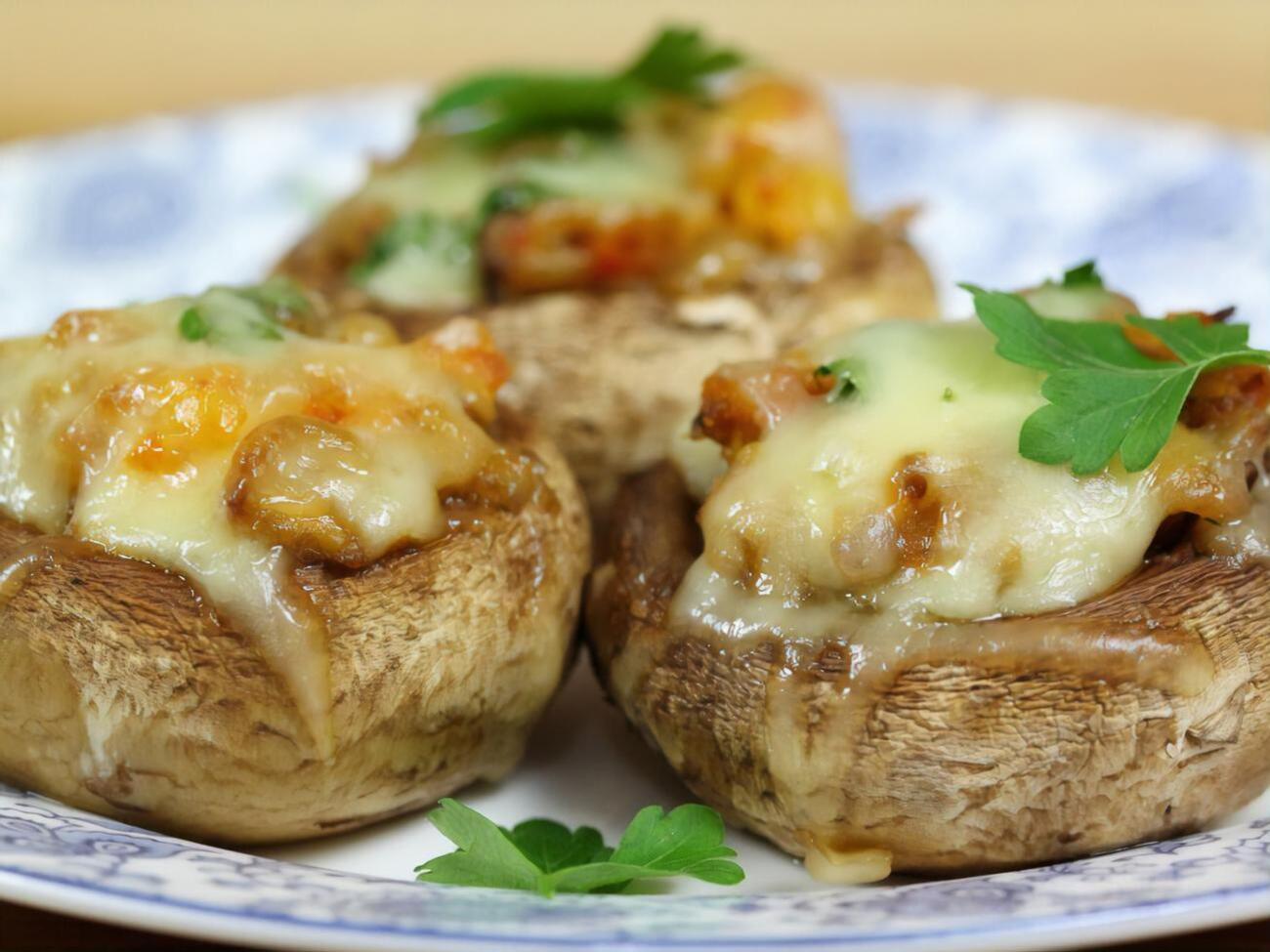 Грибы по рецепту Клопотенко выпекаются 20 минут