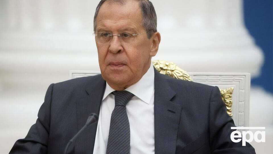 О том, что ракетные удары РФ наносит преимущественно по гражданской инфраструктуре, Лавров не сказал