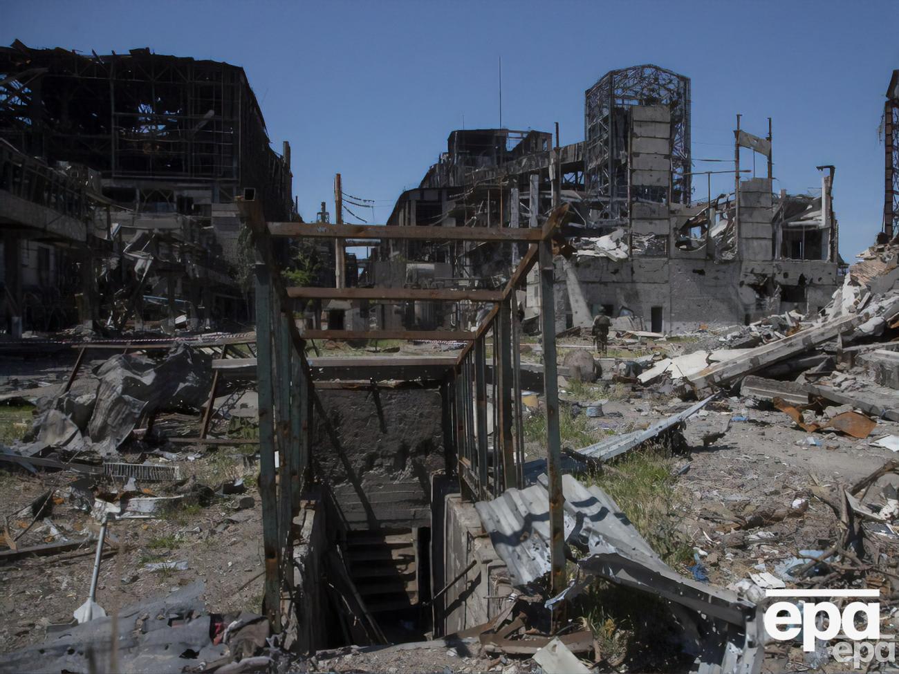 Территорию "Азовстали" россияне захватили последней в Мариуполе