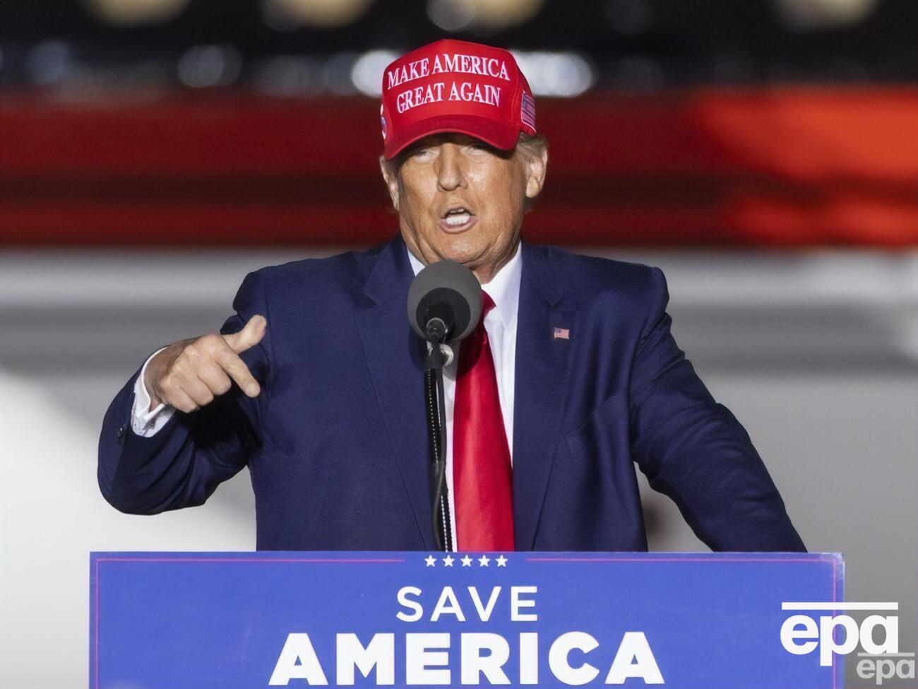 Спільна вечеря Трампа (на фото) з Фуентесом і Вестом відбулася 22 листопада