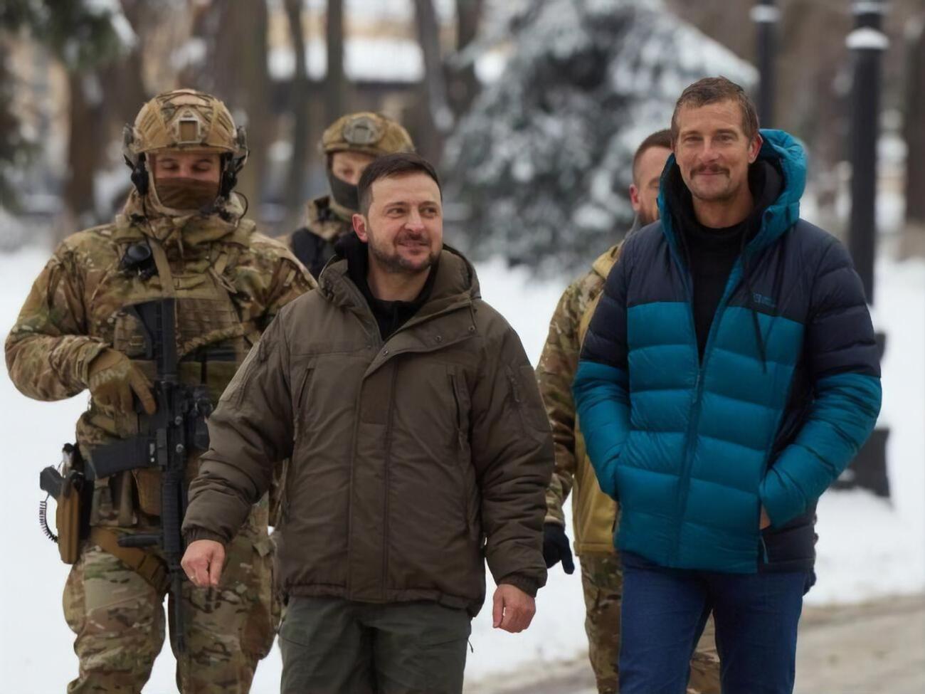 Владимир Зеленский поговорил со знаменитым "выживальщиком"