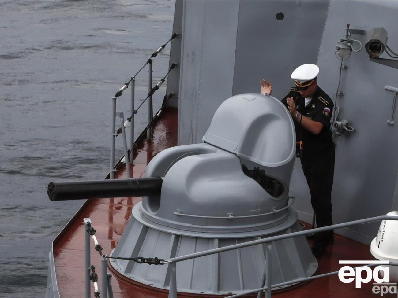 У ВМС повідомили, скільки ворожих кораблів наразі в морі