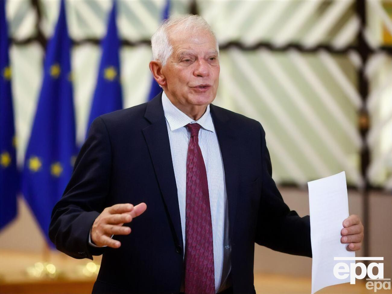 Боррель не відкидає, що нові обмеження проти країни-агресора погодять найближчими днями