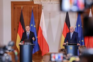 Дуда сказав, що у нього зі Штайнмаєром "спільна думка" щодо підтримки України