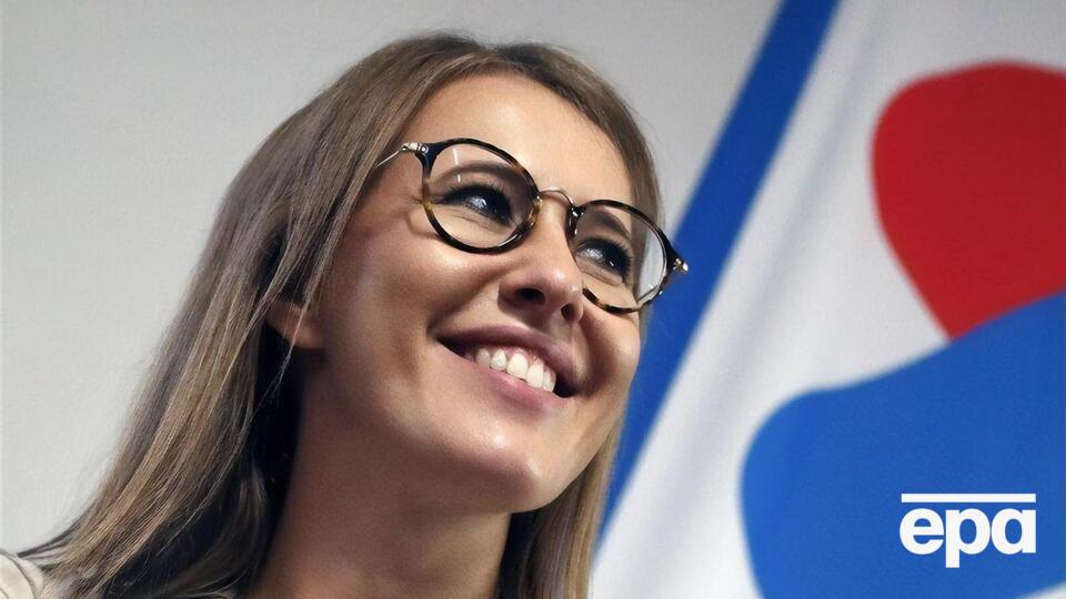 Україна вимагає накласти санкції на низку російських діячів, зокрема Собчак (на фото)