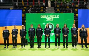 Украинская сборная состояла из 10 спортсменок