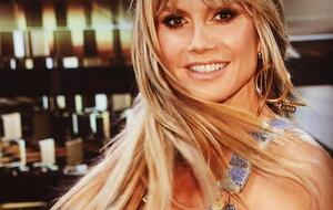 Клум показала, как выглядела в первый рабочий день недели