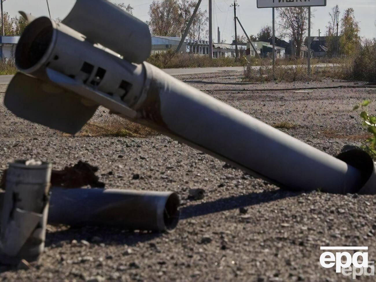 Россия обстреливает территорию Украины с февраля