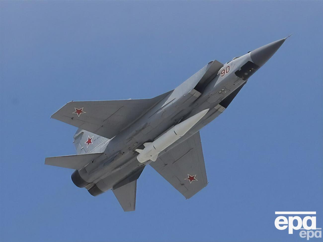 У Білорусь знову перекинули російські Міг-31К, здатні запускати "Кинджали"