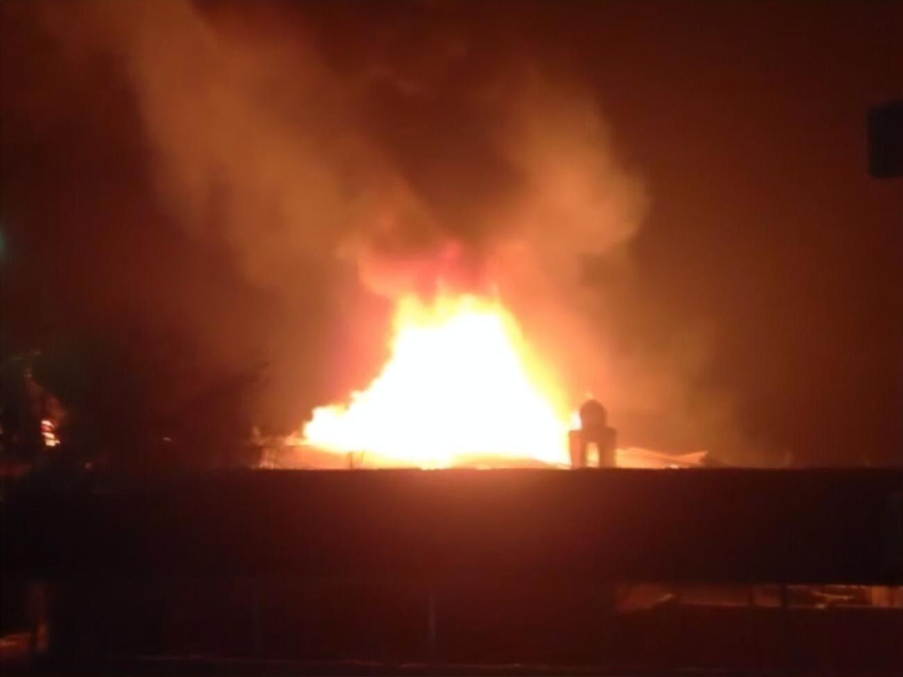 Відео пожежі у РФ видавали за інцидент у Києві, повідомила поліція