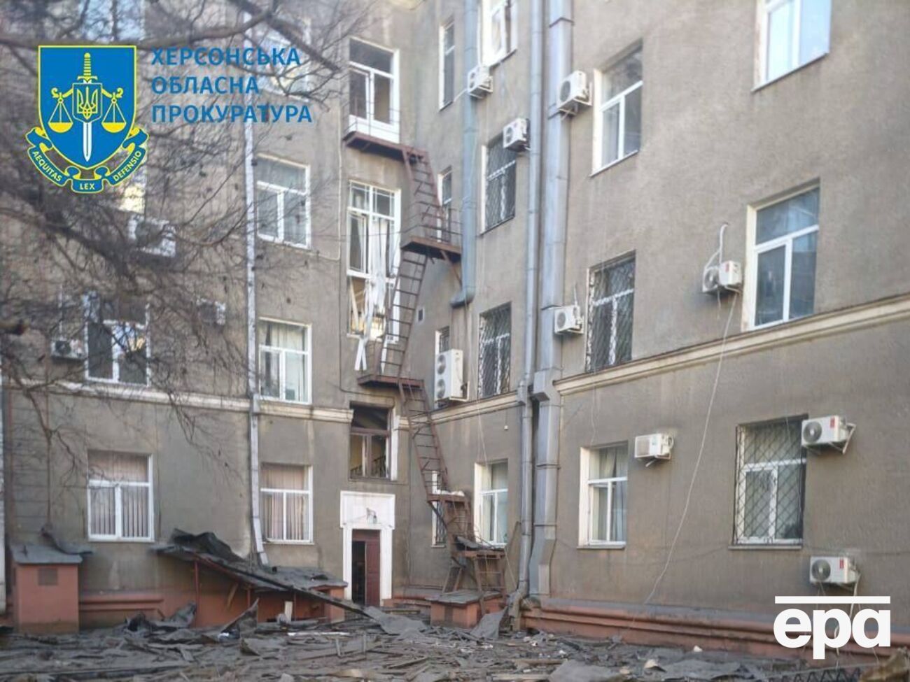 Оккупанты обстреляли Херсон 14 декабря