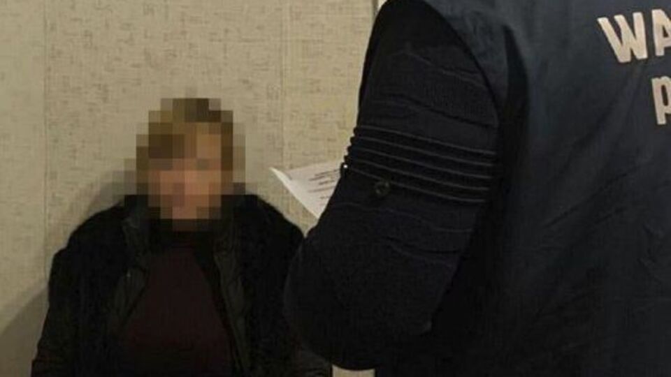 Слідчі Служби безпеки повідомили затриману про підозру за статтею про колабораційну діяльність