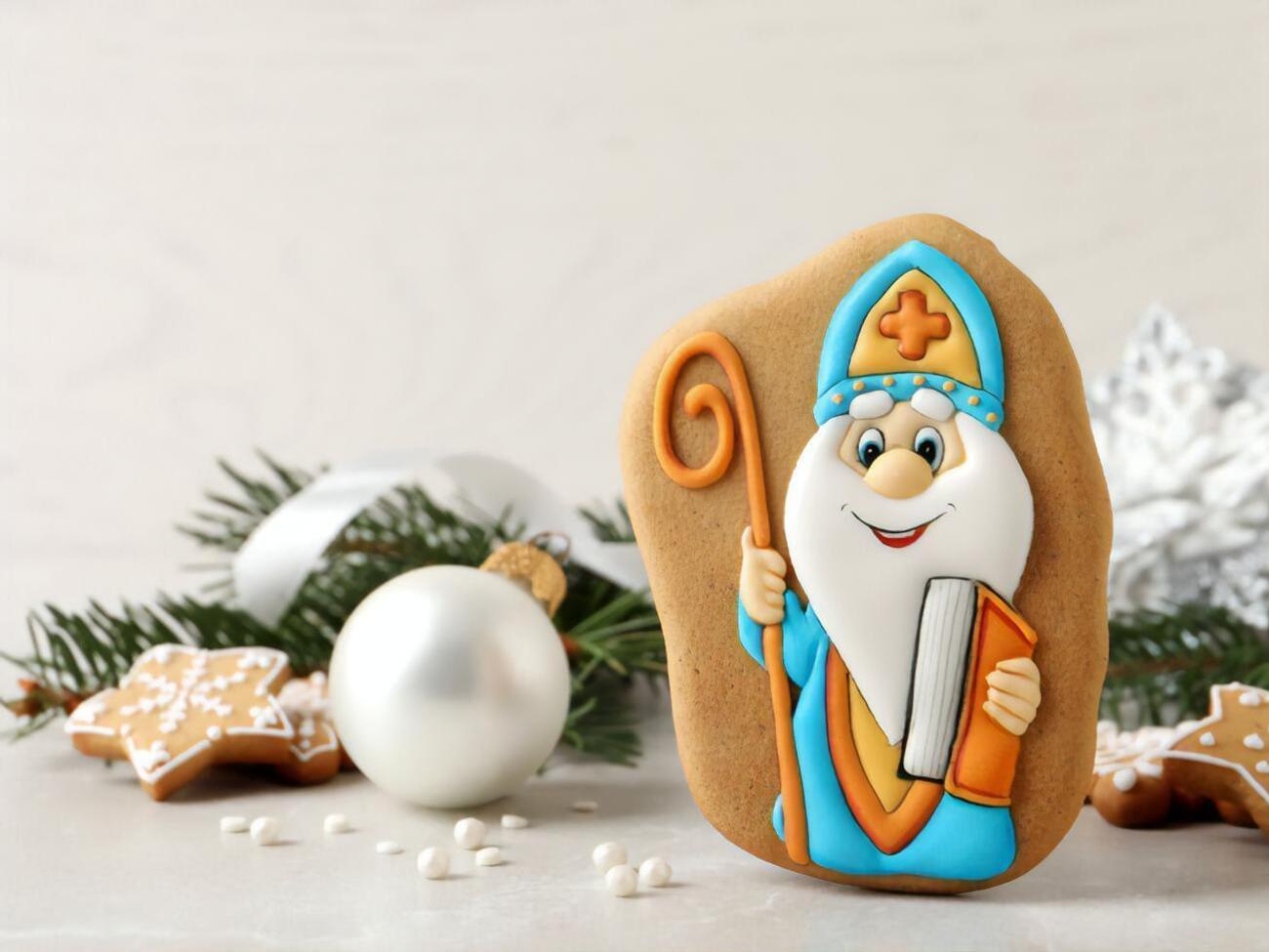 В День святого Николая дети получали праздничную выпечку